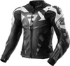 Rebelhorn Inferno Motorrad Lederjacke, schwarz/weiß, 48 Produktbild-Vorschau 1