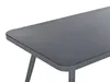 BELIANI Gartentisch Grau Aluminium 140x80 cm für 4 Personen Produktbild-Vorschau 6