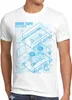 style3 Tape Blaupause Herren T-Shirt dj musikkassette Produktbild-Vorschau 1