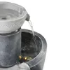 Merax Gartenbrunnen mit LED-Beleuchtung, Wasserpumpe, Produktbild-Vorschau 11