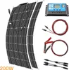Solární panel, flexibilní, vodotěsný, 200W solární sada Náhled obrázku produktu 2