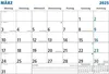 Zettler - Monatsterminkalender 2025 weiß,29,7x21cm, Produktbild-Vorschau 4
