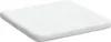 vidaXL Sitzkissen 4 Stück Weiß 40 x 40 x 3 cm Stoff Produktbild-Vorschau 5