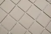 Mosaikfliese Keramik hellbeige magnolia unglasiert Produktbild-Vorschau 2