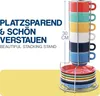 Espressotassen mit Ständer 6er Set inkl. Untertassen - Produktbild-Vorschau 6