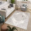 Tapiso koberec VALLEY Moderný krátky vlas sivý krémový Náhľad obrázku produktu 3