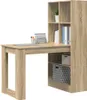 A wooden desk with a bookshelf attached. Náhled obrázku produktu