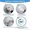 Handtuchhalter Wand Ohne Bohren Zweiarmig 304 Edelstahl Produktbild-Vorschau 7
