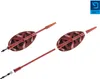 Three fishing feeders are shown against a white background. One is assembled, and the other two are disassembled. Produktbild-Vorschau