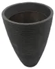 BURI Pot à cannelures anthracite Pot de fleurs Vase Voir les images du produit 5