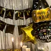 Oblique Unique Happy New Year Silvester Neujahr Party Deko Produktbild-Vorschau 2