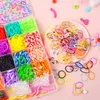 Rainbow Loom Set, 2500 Gummibänder mit 40 Fächern, Produktbild-Vorschau 7