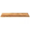 vidaXL Tischplatte 100x50x2,5 cm Rechteckig Raues Produktbild-Vorschau 2