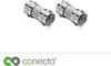 conecto F-Verbinder, F-Kupplung, F-Stecker auf F-Stecker, Produktbild-Vorschau 4