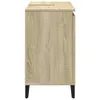 Badschrank Sonoma-Eiche 65x33x60 cm Holzwerkstoff Produktbild-Vorschau 5