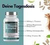 L-Theanin Komplex Kapseln mit Magnesium, Ashwagandha & Produktbild-Vorschau 3