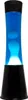 FISURA Weiße blaue Lavalampe. Schwarzer Sockel blaue Produktbild-Vorschau 5