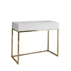 AX LIVING Coiffeuse Blanc Lortie 80 cm tiroirs structure Voir les images du produit 2