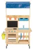Playtive Matschküche Outdoor Kinder Spielküche Holz mit Produktbild-Vorschau 1