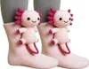 ASKSA Chaussettes tricotées en 3D avec animaux Chaussettes Voir les images du produit 1