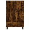 vidaXL Highboard dąb wędzony 69,5x31x115 cm materiał Podgląd zdjęcia produktu 6