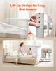 VEVOR Protezione per letto in 3 pezzi, protezione per letto Anteprima dell’immagine prodotto 4