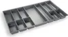 ORGA-BOX III Besteckeinsatz grau 473,5 x 794 mm für 90 cm Produktbild-Vorschau 1