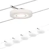 Paulmann Wire Systems DC Set DiscLED I 5x4W Chrome/Satin Náhľad obrázku produktu 5