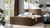 Boxspringbett Schlafzimmerbett PETROS 180x200cm Stoff Alova Produktbild-Vorschau 1