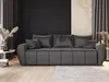 A modern living room with a dark gray sofa as the focal point. Produktbild-Vorschau