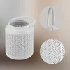 KOTARBAU® Windlicht mit Henkel Metall Weiß ⌀ 12,5 cm Höhe Produktbild-Vorschau 9