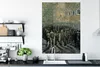 MuchoWow® Poster Übung für Gefangene - Vincent van Gogh Produktbild-Vorschau 3