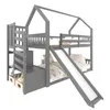 Letto a castello Merax 90x200 cm, letto per bambini con Anteprima dell’immagine prodotto 6