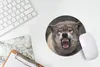 MuchoWow® Mauspad Mousepad Wolf - Maul - Zähne 20x20 cm - Produktbild-Vorschau 5