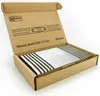An open cardboard box containing a stack of metal hangers. Produktbild-Vorschau