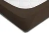 2 Spannbettlaken braun 90x200 cm - 100x200 cm Microfaser Produktbild-Vorschau 4