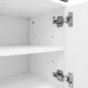 Merax Garderoben-Set, Weiß, Kompaktgarderobe für Produktbild-Vorschau 5