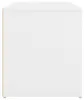 vidaXL Flurbank 80x40x45 cm Weiß Holzwerkstoff Produktbild-Vorschau 7