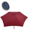 KINGSLEEVE® Sonnenschirm LED Beleuchtung UV Schutz 80+ Produktbild-Vorschau 4