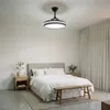 Stropný ventilátor s LED osvetlením, 4 sklopnými lopatkami Náhľad obrázku produktu 6
