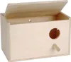 Nistkasten Loch rechts - Vogelnest - Holz - 24,5x15,5x16 cm Produktbild-Vorschau 2