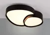 Trio Rise LED Deckenleuchte  21W dimmbar Schwarz Matt CCT Produktbild-Vorschau 3