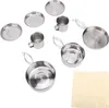 Camping Kochgeschirr Set 4-5 Personen Edelstahl Portable Produktbild-Vorschau 2