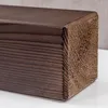 levandeo Wandregal Holz Massiv 60x10cm Nussbaum Farbig Produktbild-Vorschau 3