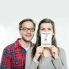 Mr. & Mrs. Panda Postkarte Abteilungsleiterin Leidenschaft Produktbild-Vorschau 4