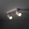 Kinderzimmerlampe Metall GU10 verstellbar Rosa 2-flammig Produktbild-Vorschau 6