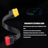 OBD2 OBDII predlžovací kábel TPU zástrčka do zásuvky Náhľad obrázku produktu 7