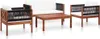 vidaXL 4-tlg. Garten-Lounge-Set Massivholz Akazie Produktbild-Vorschau 9
