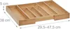 Range-couverts Relaxdays, 5 à 7 compartiments, insert de Voir les images du produit 2