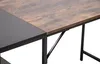 CLP Schreibtisch Ocala mit Regalfächern schwarz/braun Produktbild-Vorschau 7